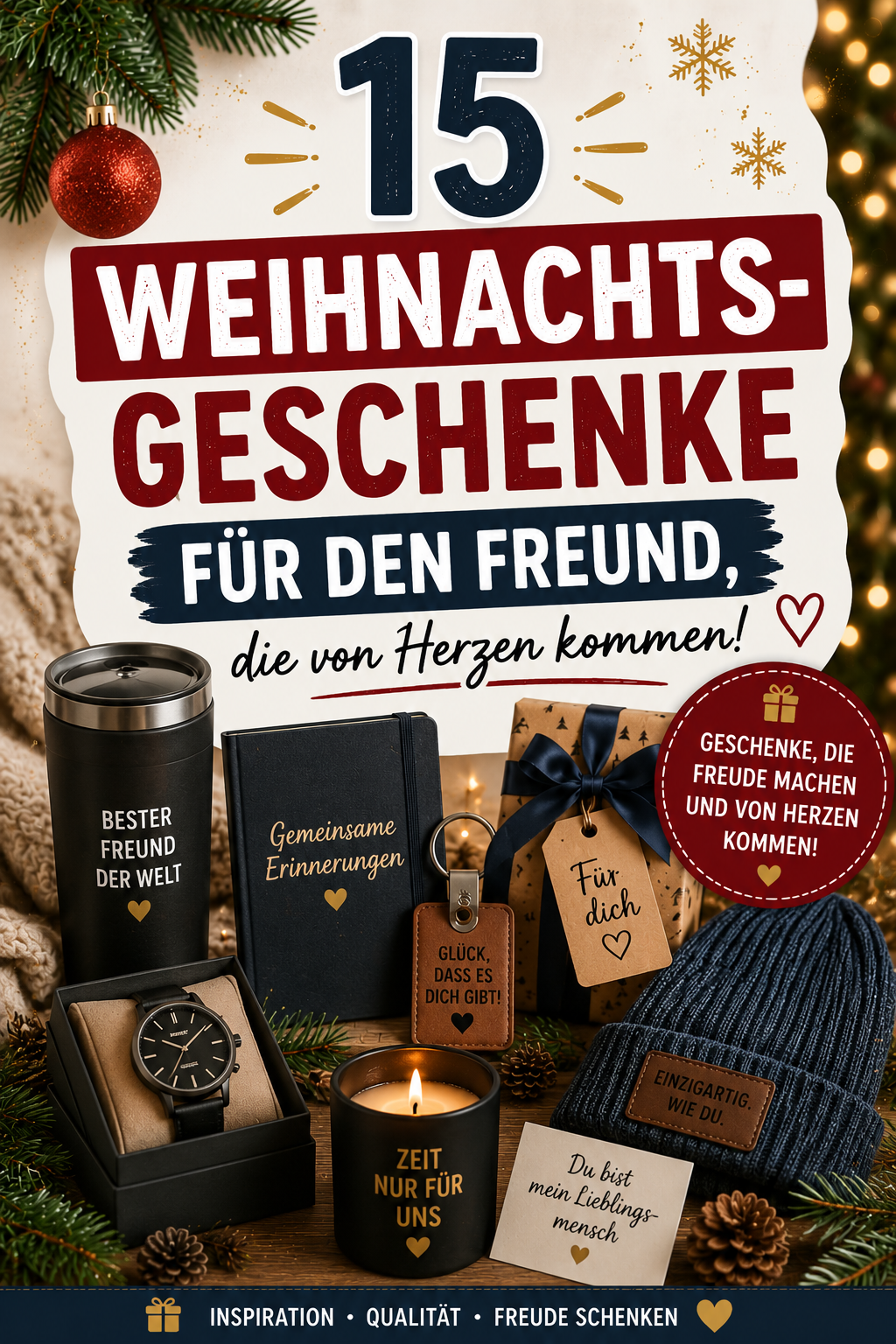 Geschenke für den Freund